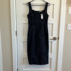 Abercrombie black Jean dress